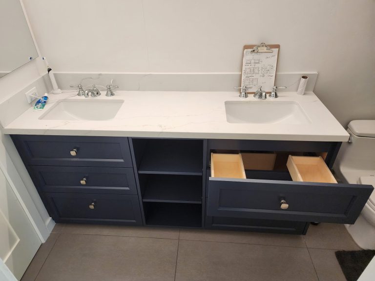 Custom Bath Vanity Cabinets