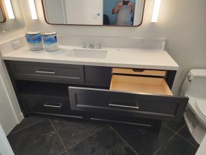 Custom Bath Vanity Cabinets