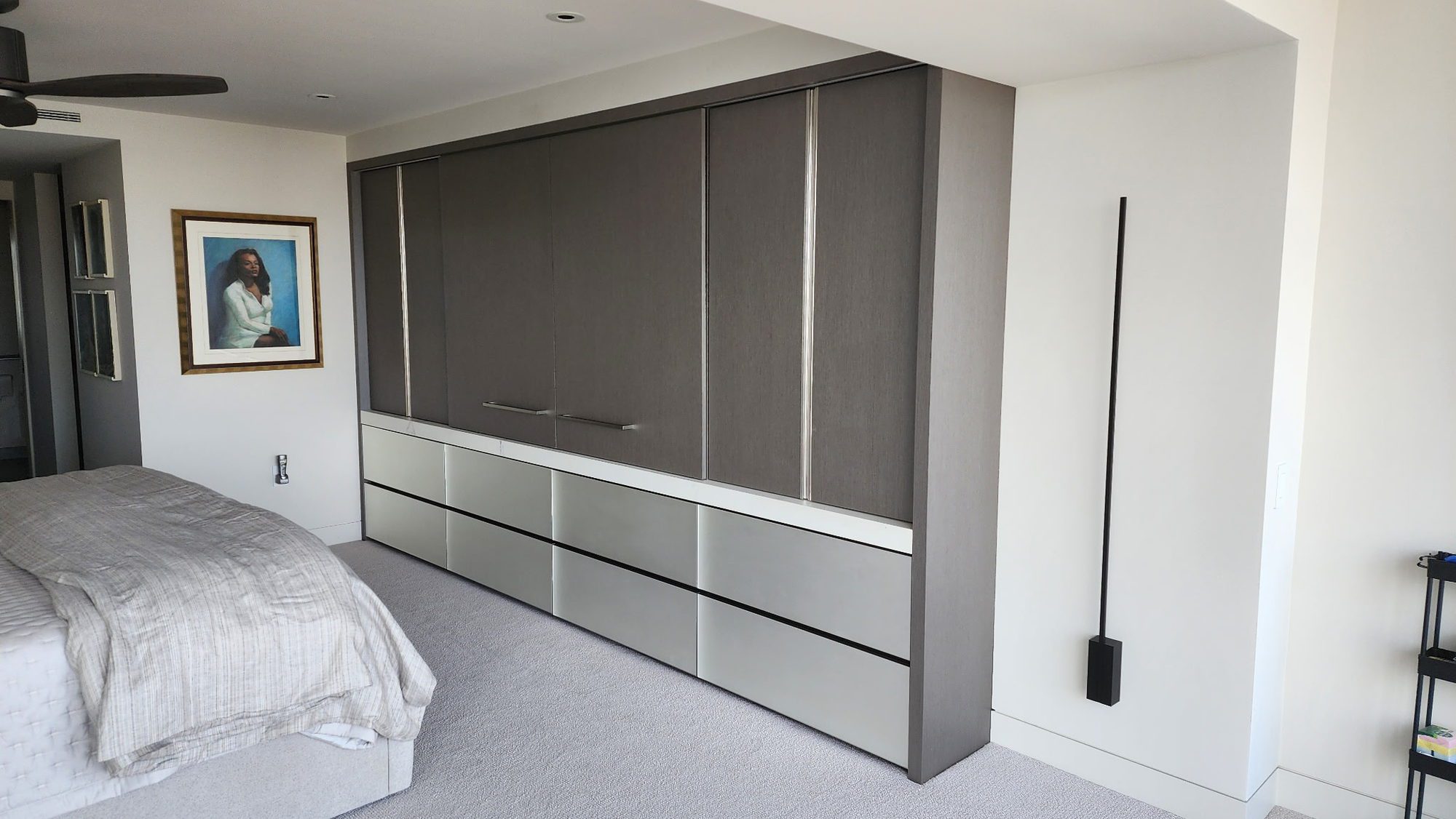Custom Bedroom Entertainment Wall