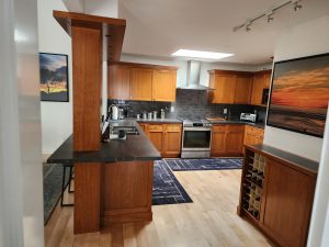Custom Cherry Wood Kitchen