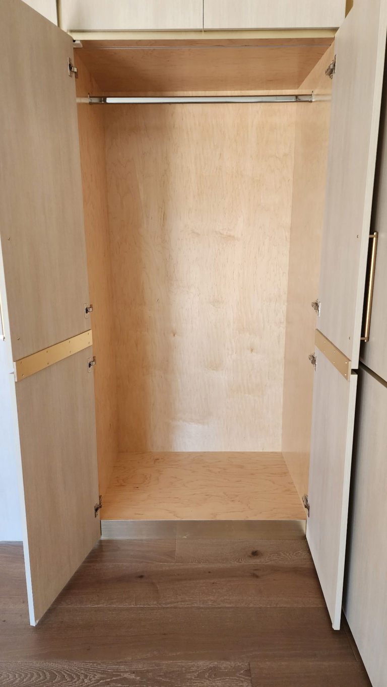 Walk-In Closet with Shoe & Purse Storage